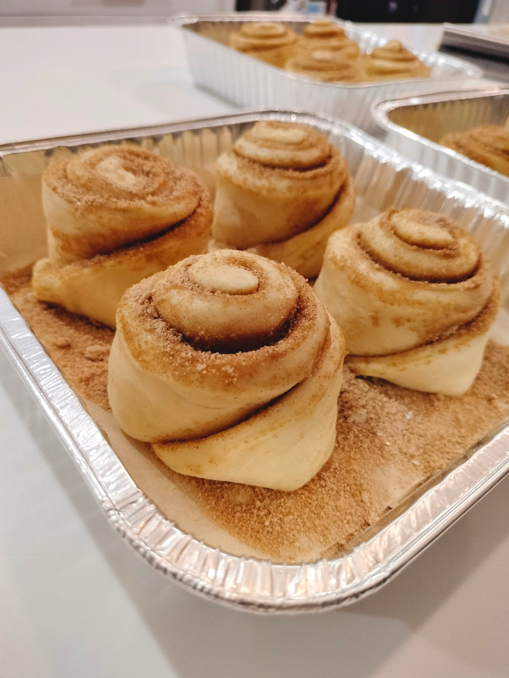 Slow Fermented Sourdough Cinnamon Rolls with Vanilla Glaze