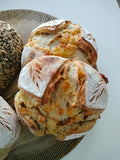 Sharp Cheddar, Roasted Garlic & Rosemary Sourdough